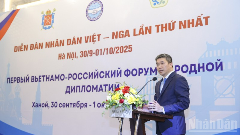 Diễn đàn nhân dân Việt-Nga lần thứ nhất thành công tốt đẹp